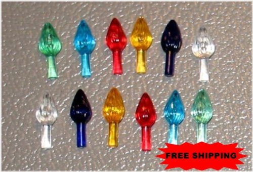 Twist Flame Lights Bulbs for Ceramic Christmas Tree