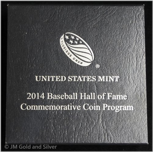 Baseball Hall of Fame Commemorative Silver Dollar (2014)