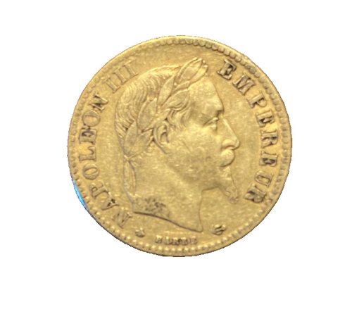 French Empire Gold Franc Napoleon III