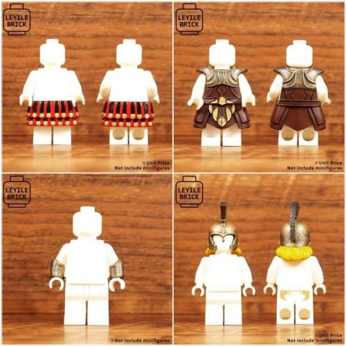 Minifig Mastery: Greek Warrior Edition