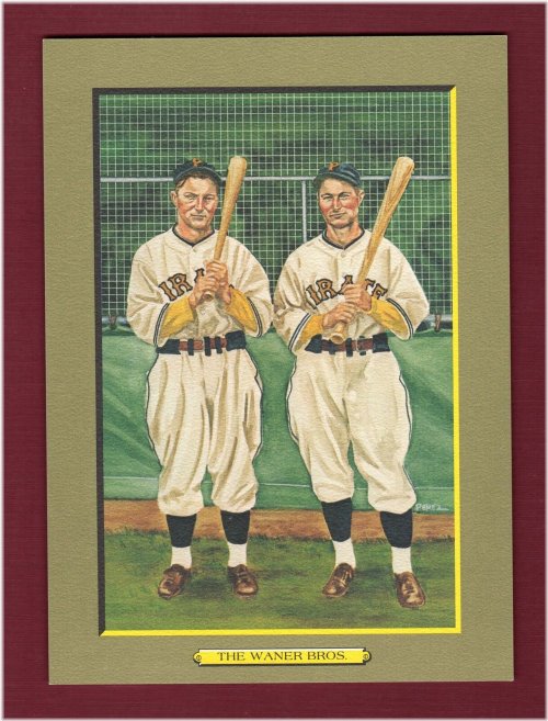 Pirates' Brotherly Duo Cabinet Card