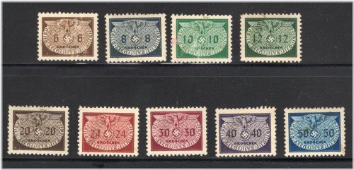 Poland Occupation Specimens 1940 - Ref# 12100