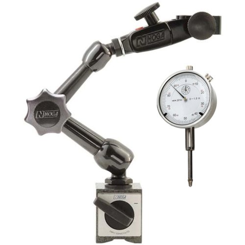 Precision Metalworking Set with Magnetic Base and Dial Indicator