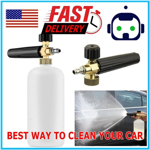 CleanJet Foam Blaster - High-Pressure Car Wash Spray Gun