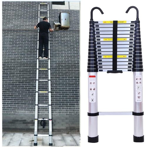 Telescopic Extension Ladder - Aluminum