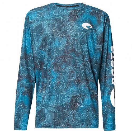 Topo Performance Fishing Shirt - Aquamarine