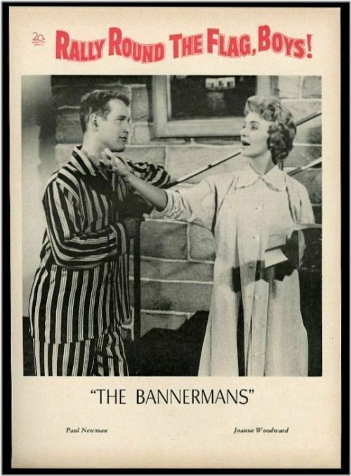 Vintage Paul Newman & Joanne Woodward Movie Ad