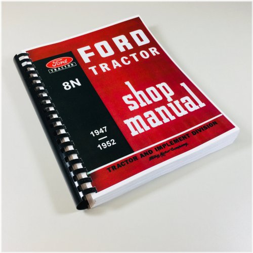 Ford 8N Tractor Repair Guidebook