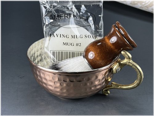 Copper Shaving Set