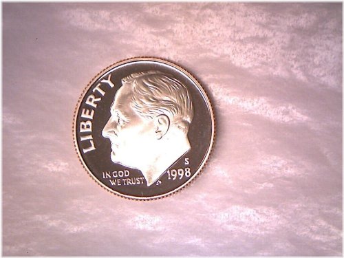 1998 S Proof Roosevelt Dime