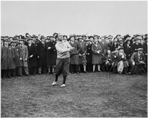 Golfing Glory: Walter Hagen 1930 Vintage Photo Print