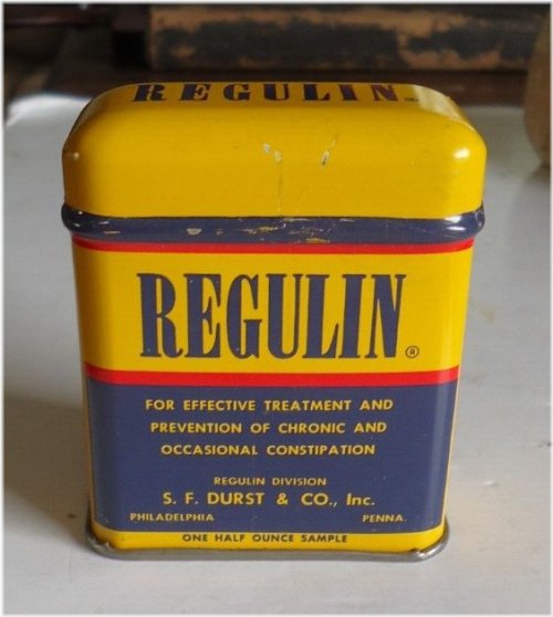 Regulin S.F. Durst Vintage Medicine Tin