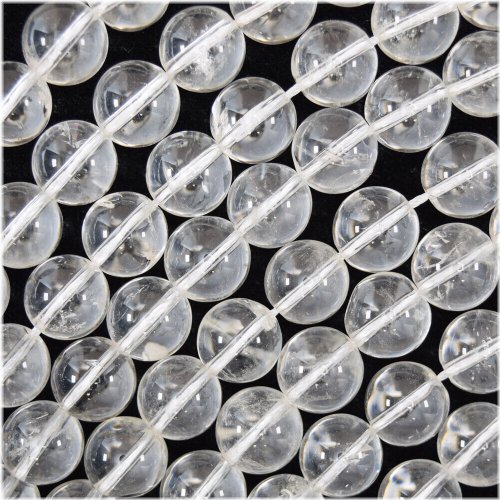 Crystal Clear Round Beads - Natural and Versatile Sizes