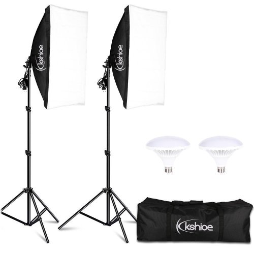 Soft Glow Studio Lighting Set