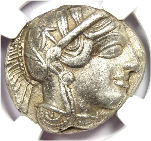 Athena Owl Tetradrachm Coin