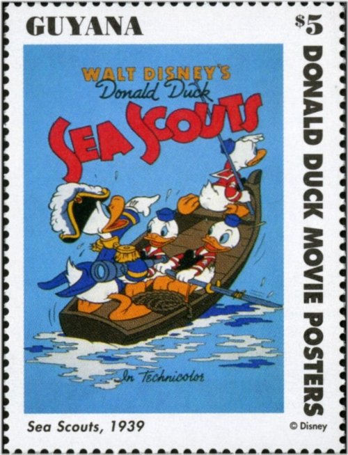 Latin American Stamp Collection: Sea Scouts Donald Duck 1939