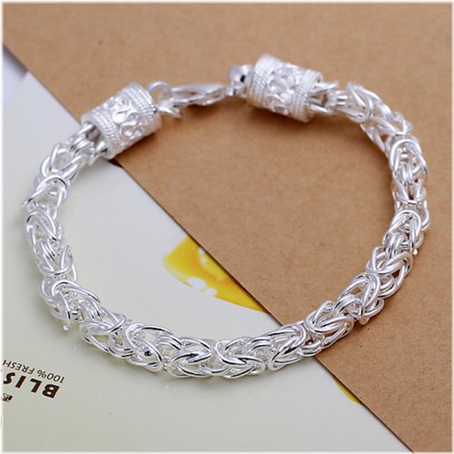 Silver Link Chain Bracelet