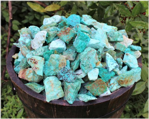 Turquoise Crystals and Stones