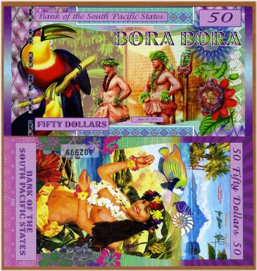 Tropical Currency Note