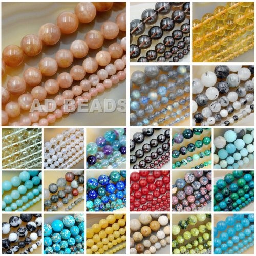 Earthstone Round Beads Collection