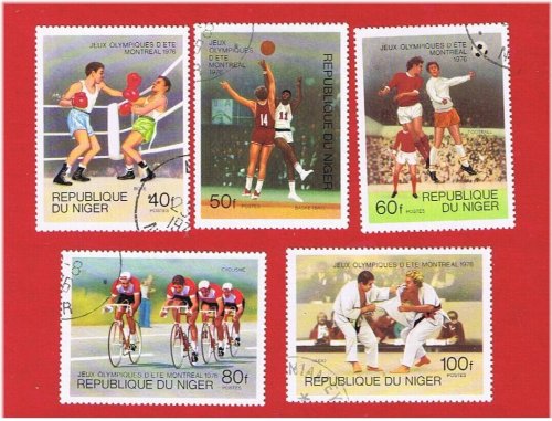 Niger Olympic Stamp Set