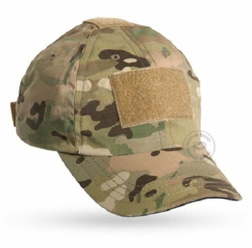 MultiCam Shooter's Cap with Hook and Loop Panels