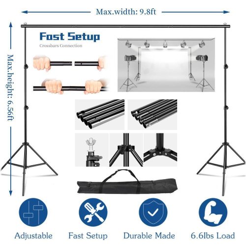 BackdropPro Adjustable Stand Kit