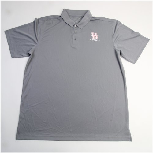 Gray Houston Cougars Men's Polo by Port Authority