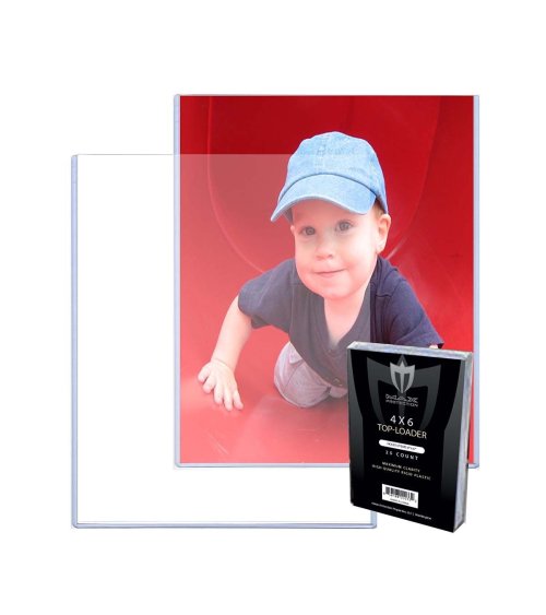 UltraShield 4x6 Postcard Holders - Max Protection for Your Precious Memories