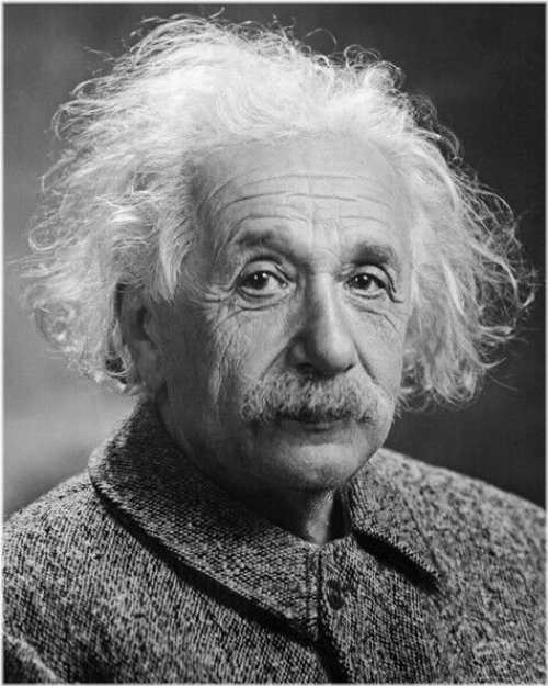 Einstein's Enlightened Portrait