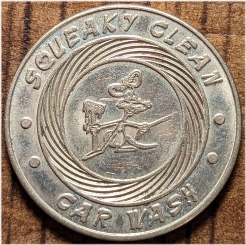 Sparkling Waves Car Wash Token