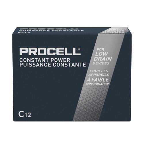 Procell Power C Batteries - Long-Lasting and Reliable (12 Pack)