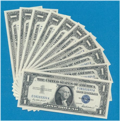 Silver Certificate Collection - 1957 Series