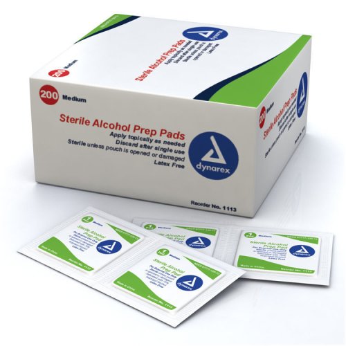 CleanStart Alcohol Wipes (Box of 200)