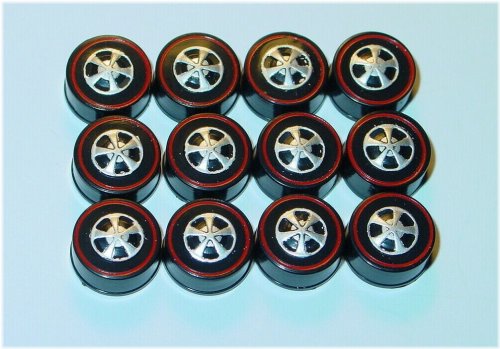Retro Wheel and Tire Set