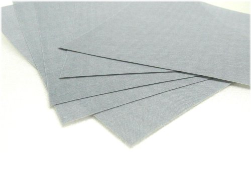 Grey Diamond Polishing Sheets - Pack of 5 (600 Grit / 15 Micron)