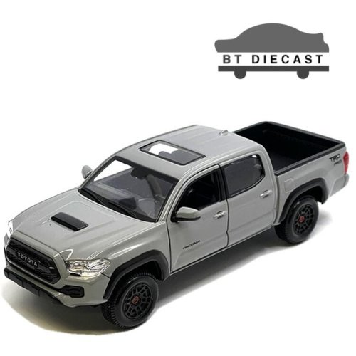 Sleek Grey Toyota Tacoma Diecast Model