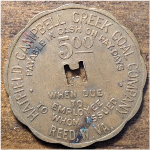 Campbell Creek Coal Co Scrip Token