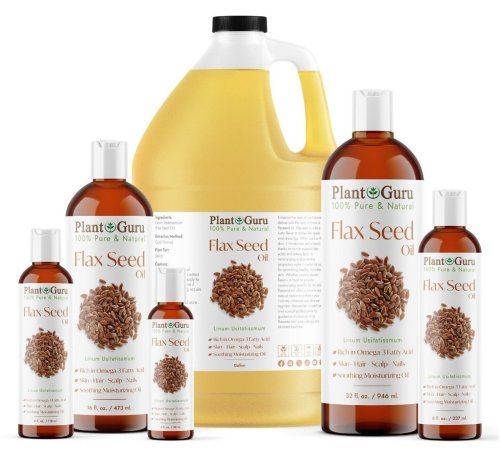 Pure Cold-Pressed Flaxseed Oil