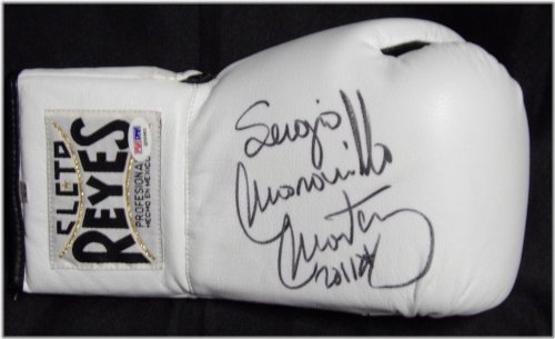 Champion's Legacy Autographed Boxing Glove