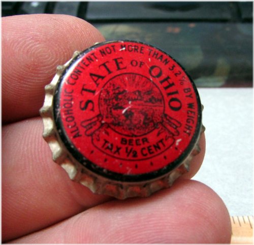 Ohio Vintage Beer Cap