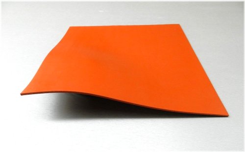FlexiTherm Red/Orange Silicone Sheet