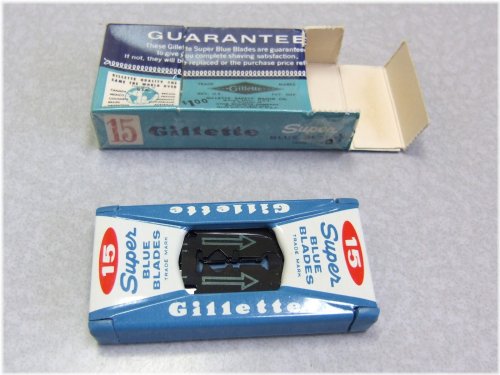 Heritage Gillette Razor Blade Dispenser Set