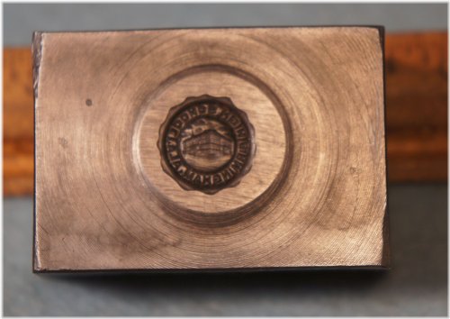 Birmingham High School Emblem Steel Stamping Die - 1911 Robbins RBX318 Alabama