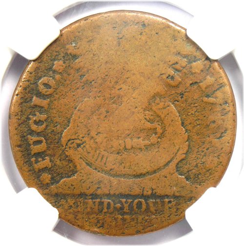 Colonial Copper Cent - Certified NGC Good Detail