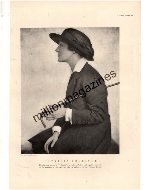 The Pollyanna Performance: 1917 Patricia Collinge Edition