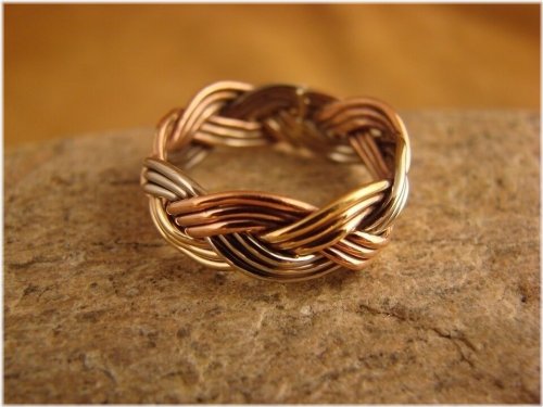 Copper Band Ring by Verna Tahe
