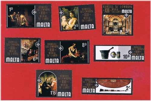 Malta Council of Europe Stamp Set