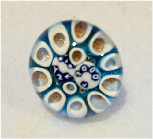 Y2K 2000 Vintage Paperweight by John Gooderham