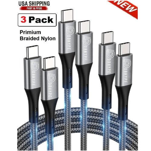 Braided Fast Charge Cable Set